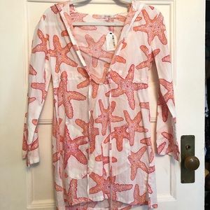 Starfish bathing suit coverup